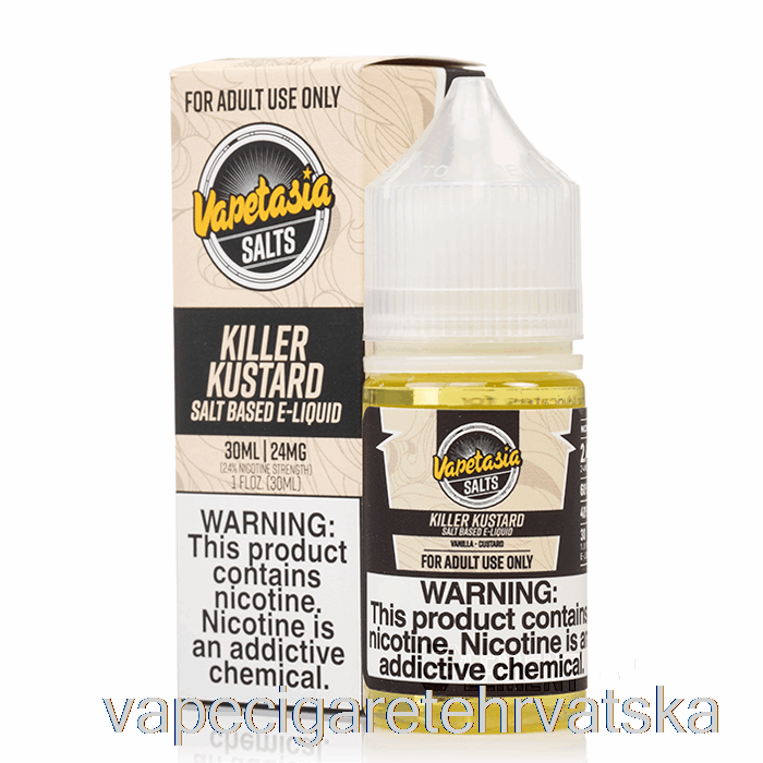 Vape Hrvatska Killer Kustard - Vapetasia Soli - 30ml 12mg